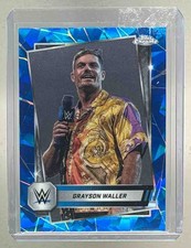Grayson Waller 2025 Topps Chrome Sapphire WWE #13