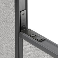 Global Industrial Office Panels High-Low Straight Connector Kit