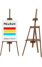 MEEDEN A-Frame Painting Art Easel: Solid Beech Wooden