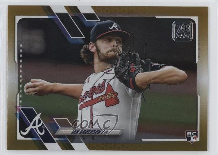 2021 Topps Gold Foil Ian Anderson #239 qp4