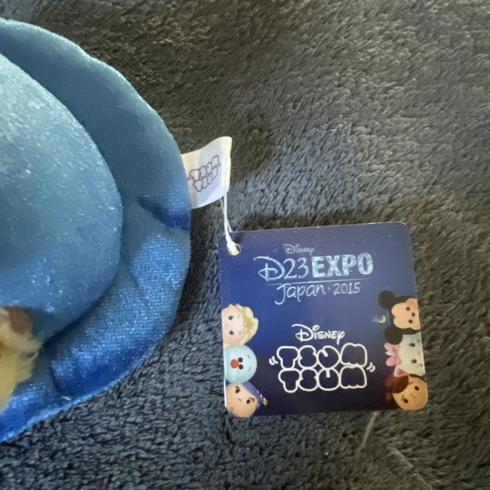 D23 EXPO JAPÓN 2015 FANTASIA TSUM TSUM 4.5" PELUCHE ESCOBA MICKEY NUEVA CON ETIQUETAS Foto 2 de 4