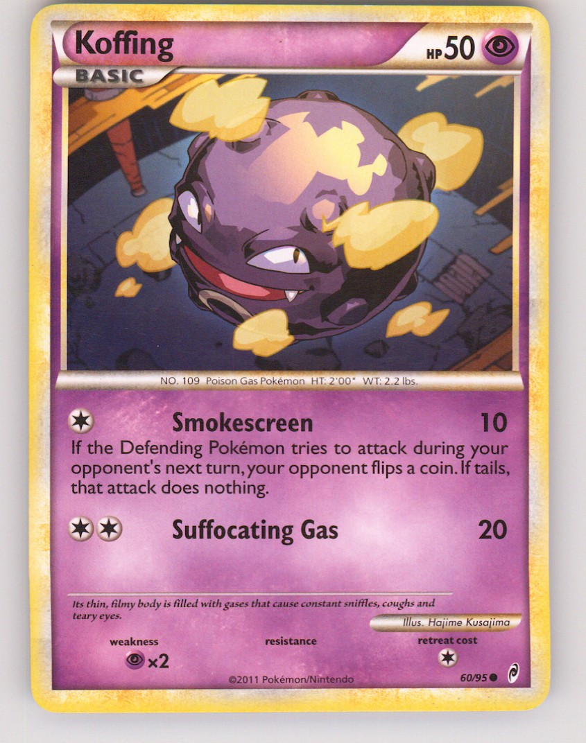HeartGold SoulSilver #70/123 Koffing