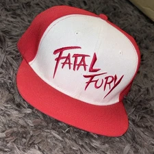 Fatal Fury Embroidered Flat Bill Unisex-Adult Trucker Hat -One-Si