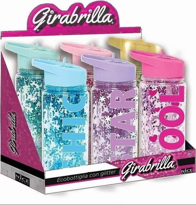 Gadget - 1 Articolo Casuale -D- Nice: Girabrilla Borraccia (Assortimento) Nice 
