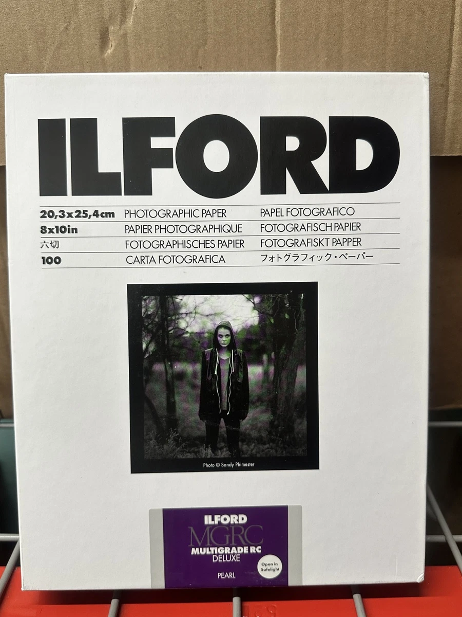 ILFORD　フォトグラフィックペーパー Amazon.com : Ilford 5x7 Multigrade 44M B&W Paper, Pearl Surface