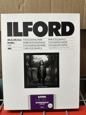 Ilford Multigrade V RC Deluxe Pearl 100 Sheets DAMAGE PACKAGE
