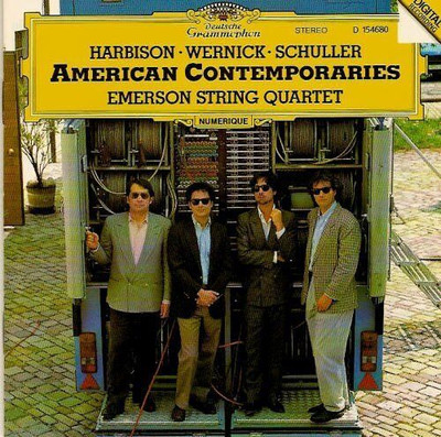 Harbison - Wernick - Schuller: Streichquartette / Emerson String Quartet - CD
