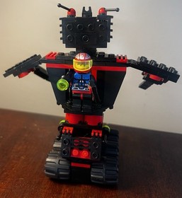 LEGO Space Spyrius Recon Robot (6889) (Incomplete) (With Instructions)