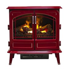 Dimplex Optimyst Grand Rouge Freestanding Electric Stove Fire 2kW Open Box