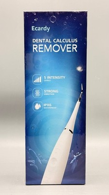 Ecardy Electric Dental Calculus Remover Plaque Tartar Cleaner Sonic IPX6