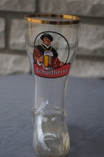 Sehr gepflegter Bierstiefel/ Bierkrug von Schultheiss -0,3 Liter