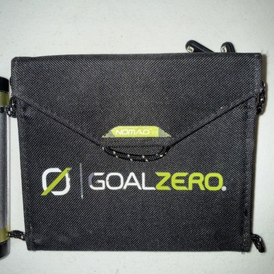Goal Zero Nomad 3.5 Solar Panel AND SWITCH CHARGER TESTED WORKING