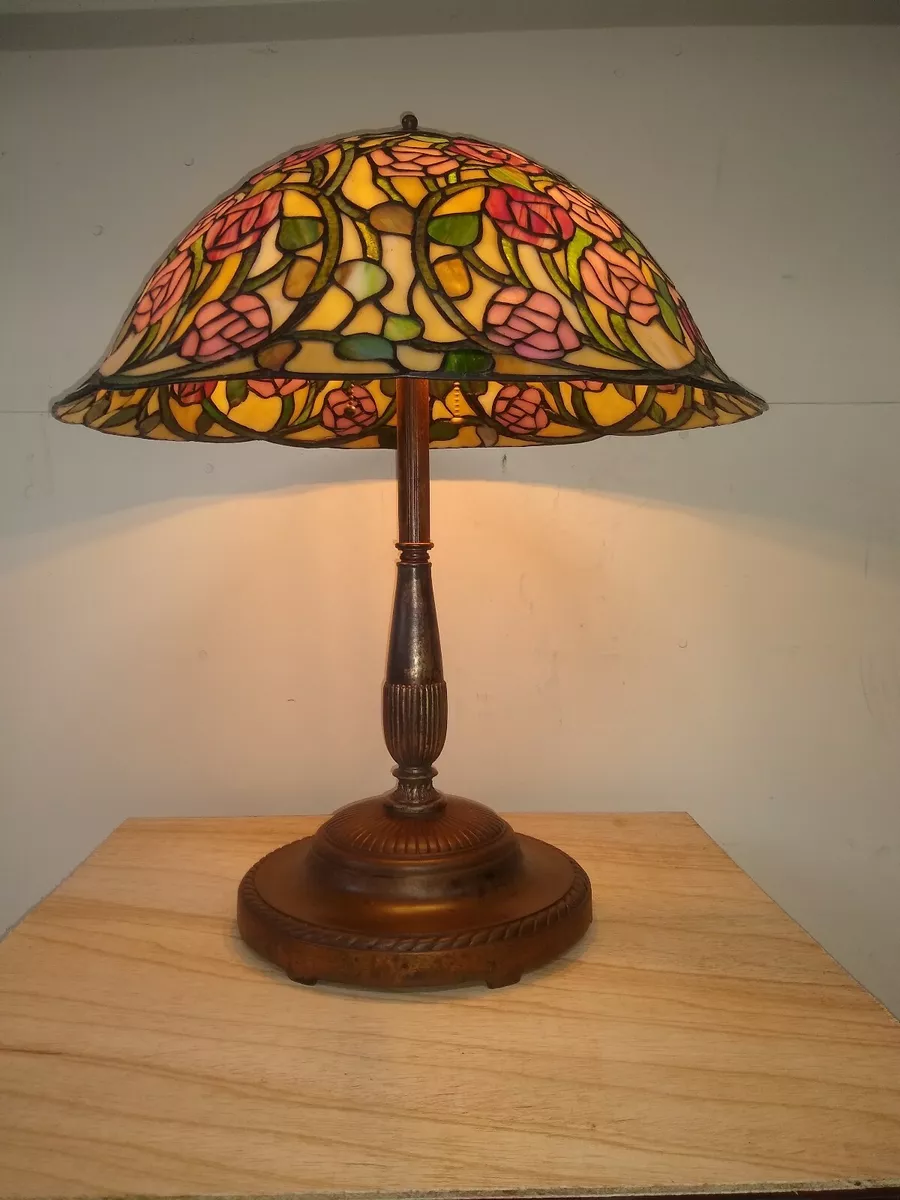 Vintage shades and antique lamps deals