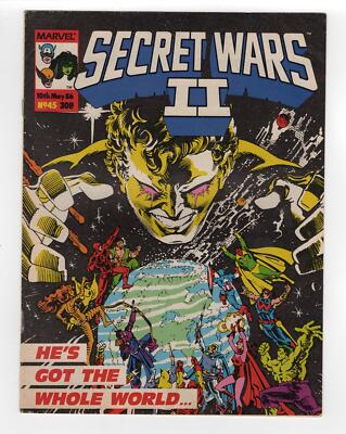 1985 MARVEL SUPER HEROES SECRET WARS II #3 1ST APP OF BEYONDER COVER KEY RARE UK