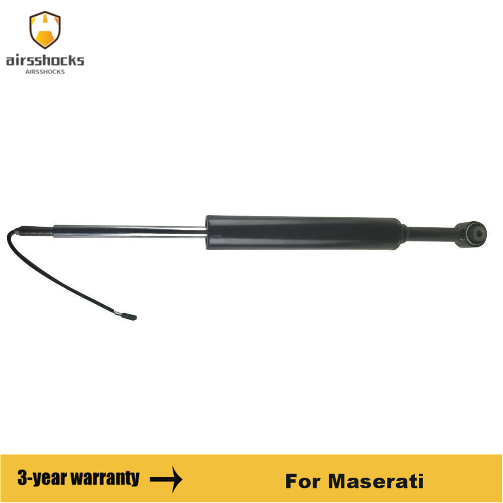 Pair Rear Shock Absorbers Struts Fit Maserati Levante M161 3.0L 17-22 670037439