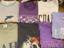 Vintage 7 XL Tshirt Bundle Oneita Anvil Zion Gear Big Cotton Carolina Smile