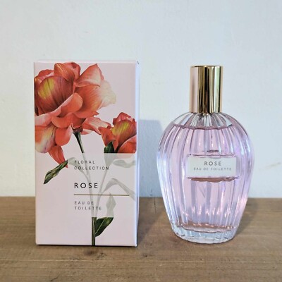M&S Floral Collection English Rose 100ml Perfume Marks and Spencer  Discontinued UK