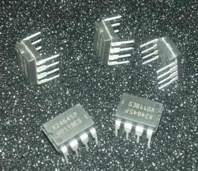 5 pcs. X24645P 8Kx8 Advanced 2-Wire Serial E2PROM with Block Lock Protection