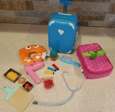 Our Generation Doll Suitcases  15 Accessories for dolls 18"
