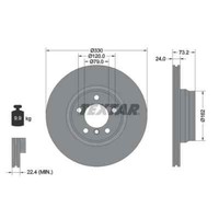 Textar 2X Bremsscheibe 92242005