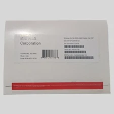 Microsoft Windows Server 2022 Standard 64bit 24 Core 50 CALs DVD & Key  English