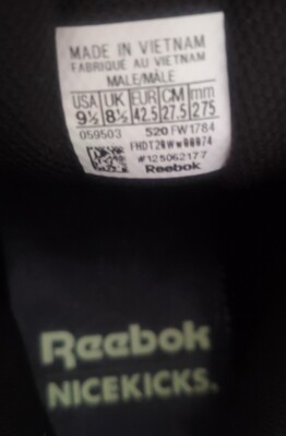 qb 2017 vol.1〜5 Buy Nice Kicks x Reebok Question 'Bubba Chuck's Fishing' - FW1784