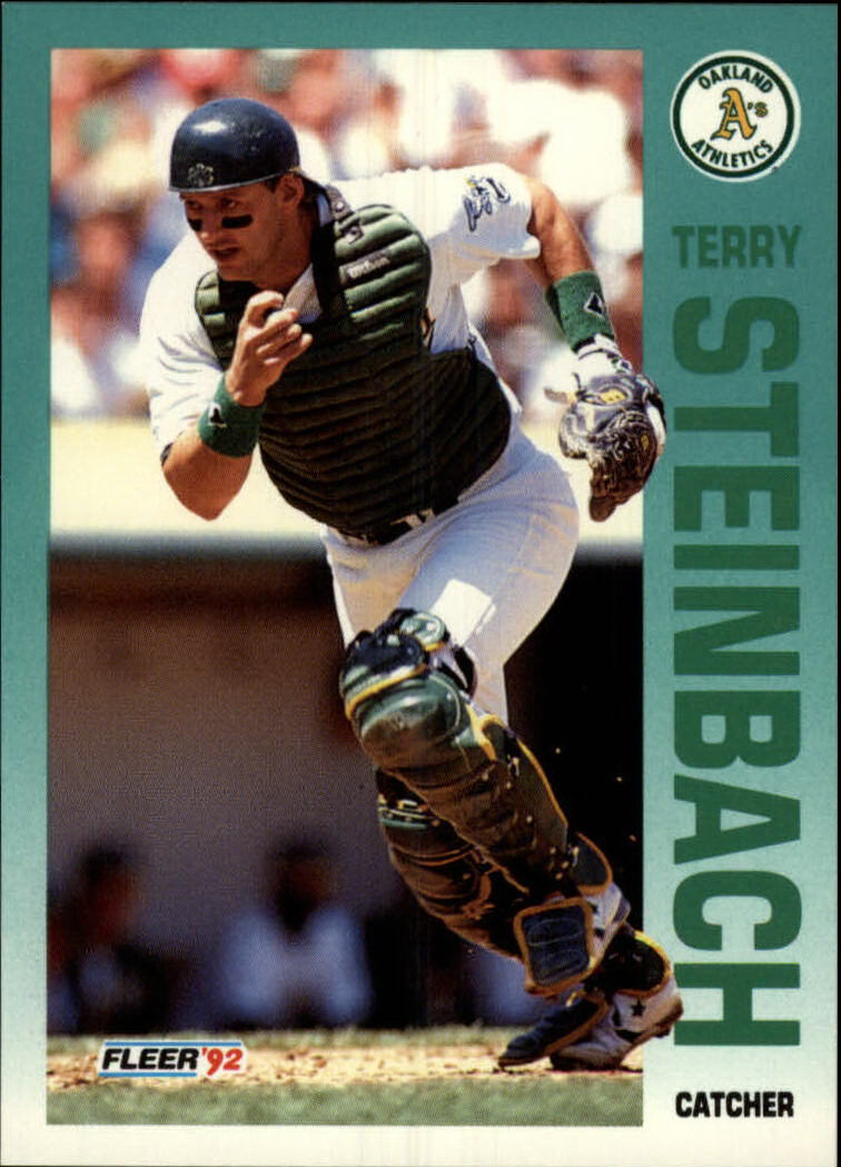 1992 Fleer #267 Terry Steinbach - NM