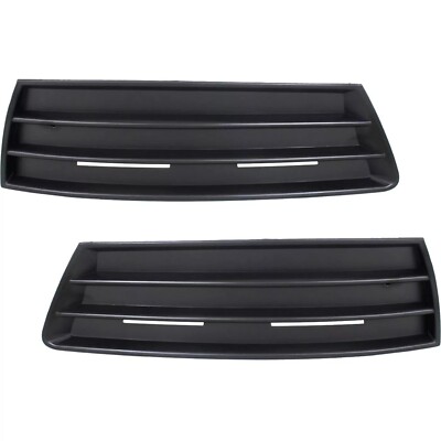 Bumper Insert For 2009-2012 Volkswagen CC Front Left & Right Side Set 2pcs