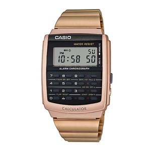gold calculator watch casio