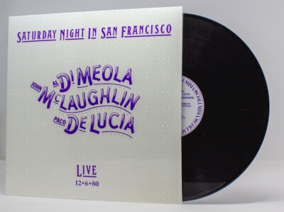 Saturday Night In San Francisco 180g LP Al Di Meola/John McLaughlin/Paco DeLucia