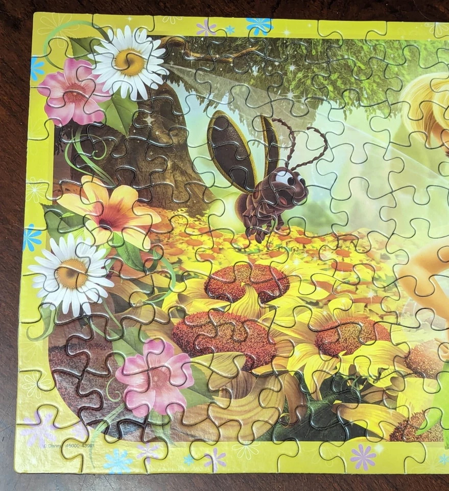 Disney Fairies Tinkerbell Lost Treasure Puzzle 100 piezas Edades 5+ Hasbro Foto 3 de 4