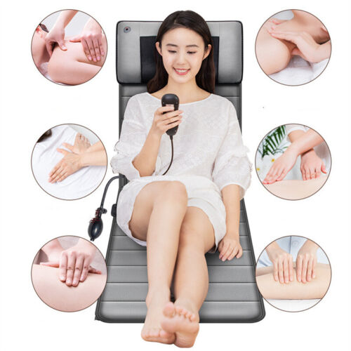 Full Body Neck Back Shoulder Massage Comfier Massage Mat Heated Pad Shiatsu UK - Picture 6 of 12