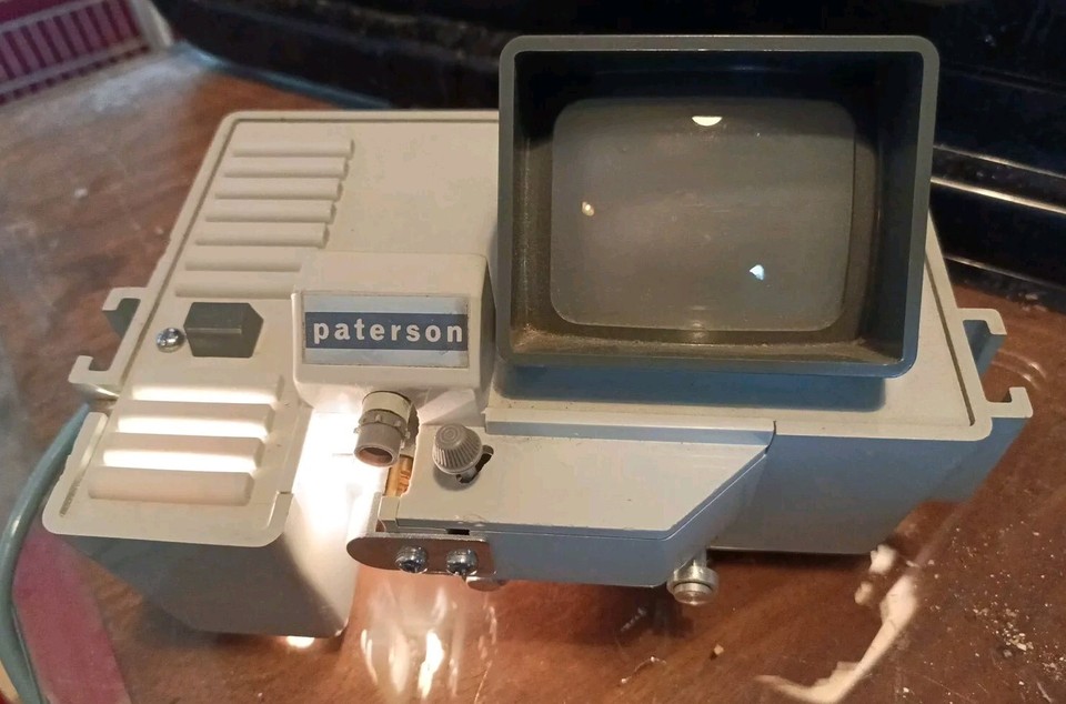 PATERSON 8mm Cine Editor in Original Box MADE IN ENGLAND FOR R. F