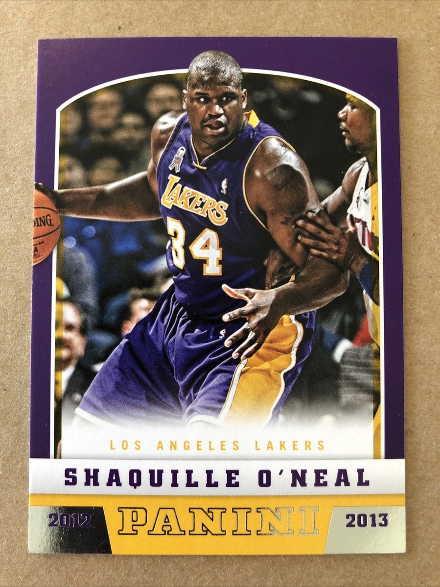 2012-13 Panini #195 Shaquille O'Neal Basketball Card | eBay