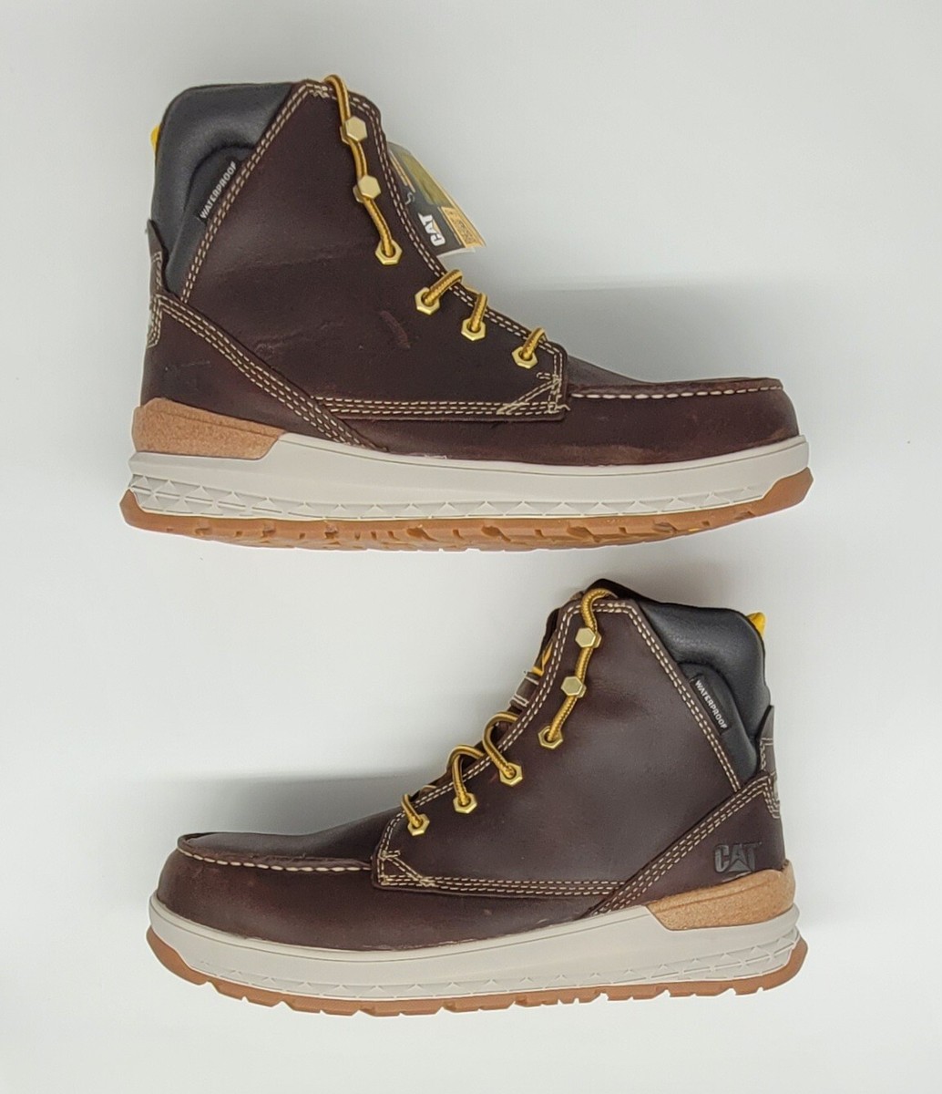 CAT Impact Waterproof Carbon Composite Toe Work Boot Men main image 3
