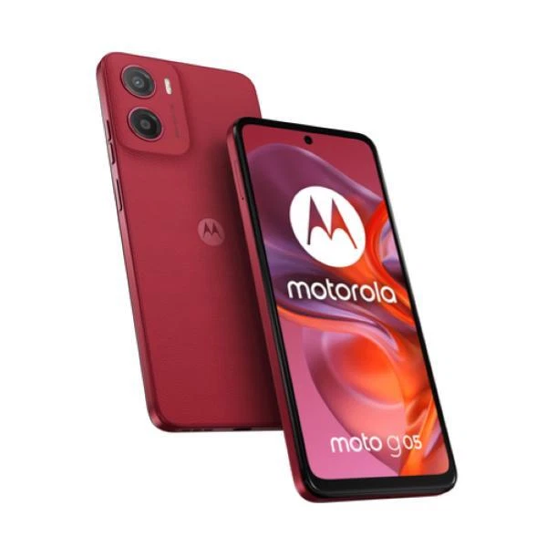 MOTOROLA MOTO G05 256GB DISPLAY 6.67'' DUAL SIM ANDROID 15 4G 4GB RAM ROSSO