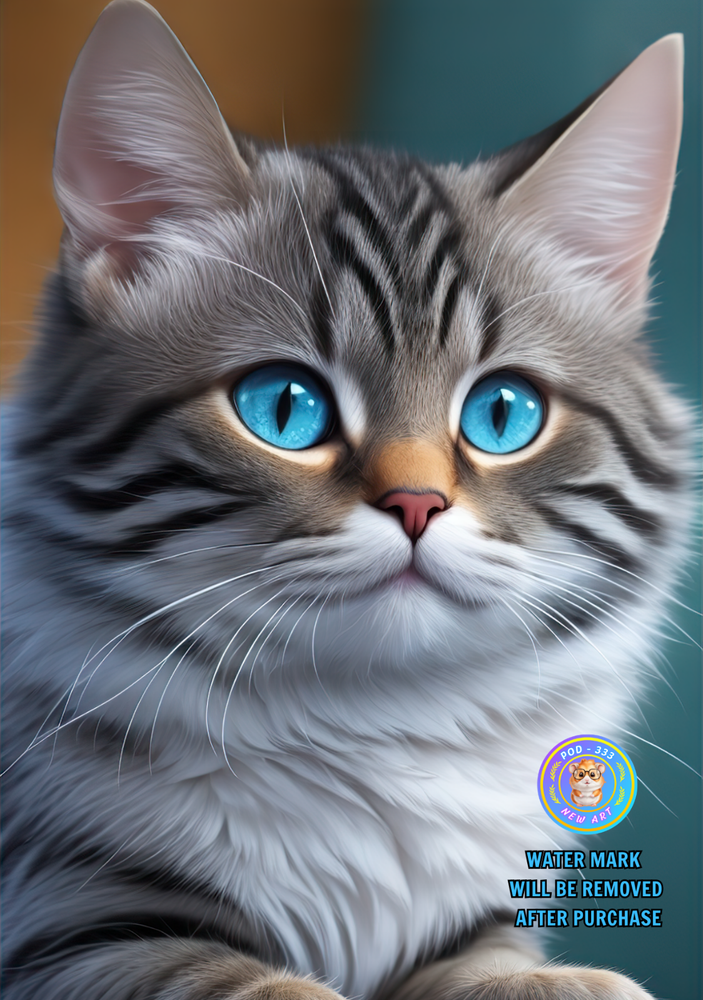 Digital Image Cute cats | Background Image - Download | AI Images  |  2 Images