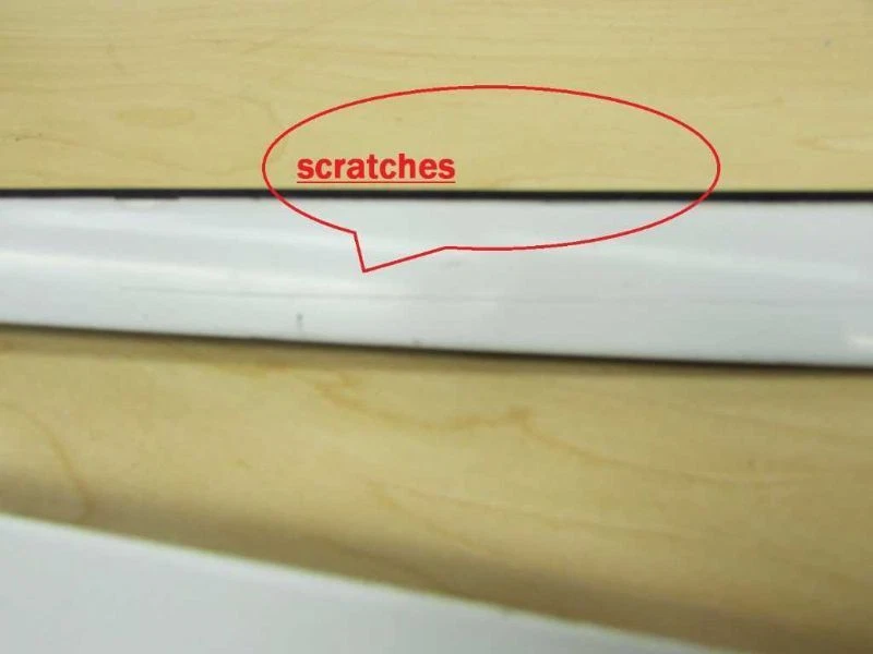 Volvo S80 1999-2006 trasero cristal moldura moldura revelar juego de guarniciones  Foto 2 de 4