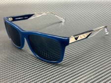 EMPORIO ARMANI EA4224 609280 Blue Silver Men's 57 mm Sunglasses