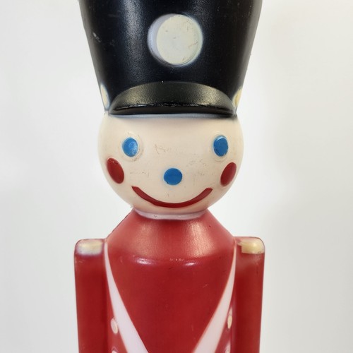 Toy Soldier Nutcracker Christmas Blow Molds 2 VTG Carolina Enterprises 024590 - Picture 15 of 23