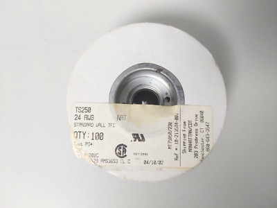 TS250 24 AWG MT75050/230 Standart Wall TFE Silicone Cable
