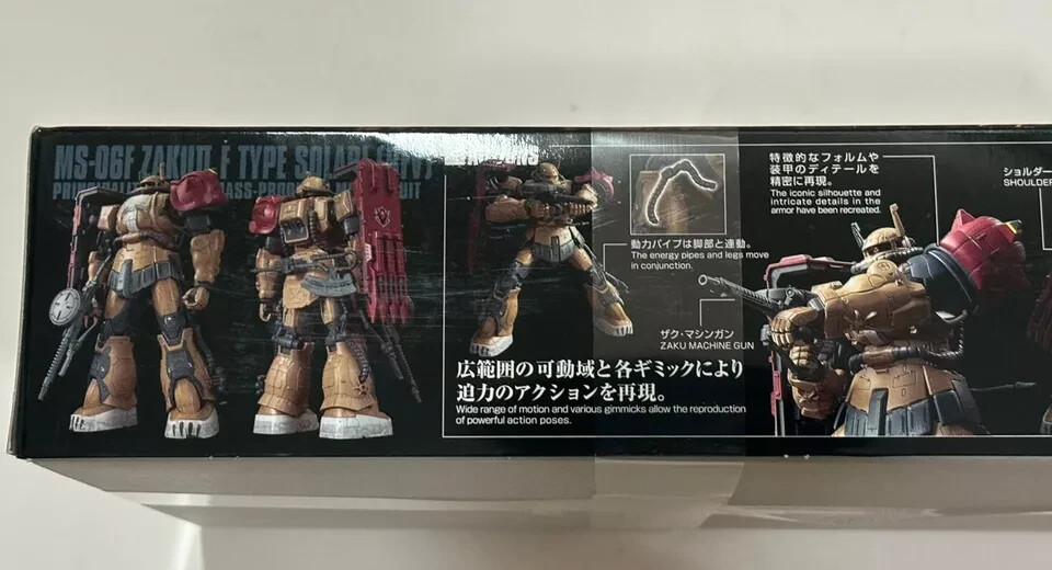 Bandai HG 1/144 Zaku II F Type Solari (RFV) - Model Kit Gundam Requiem For Vengeance Con Licencia Oficial