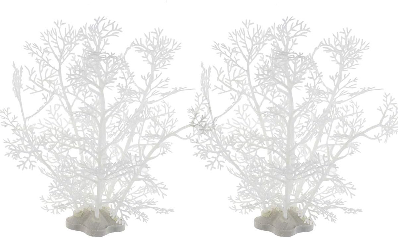 Aquarium Decor Plastic Plant Small,Fish Tank Decoration Ornament Artificial Plan