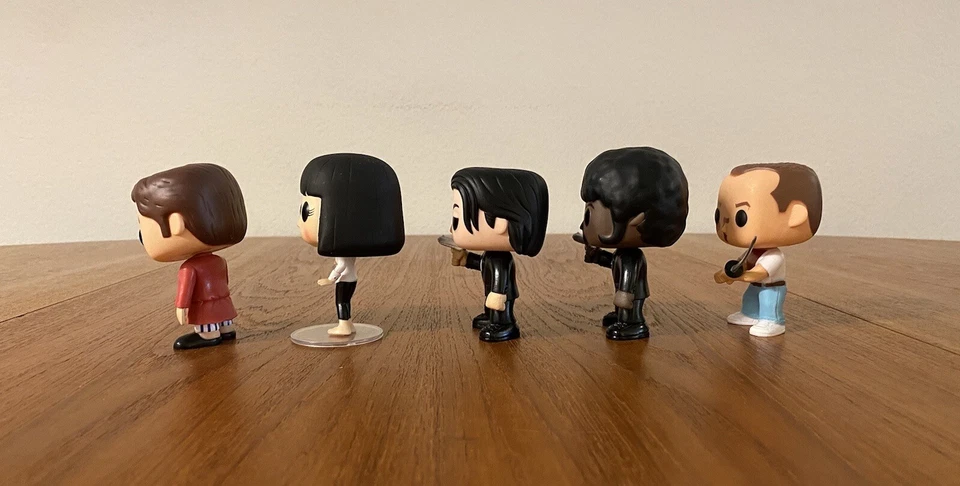 Funko Pop! JUEGO COMPLETO ABOVEDADO PULP FICTION - Jules Vincent Mia Butch Jimmie Foto 4 de 4