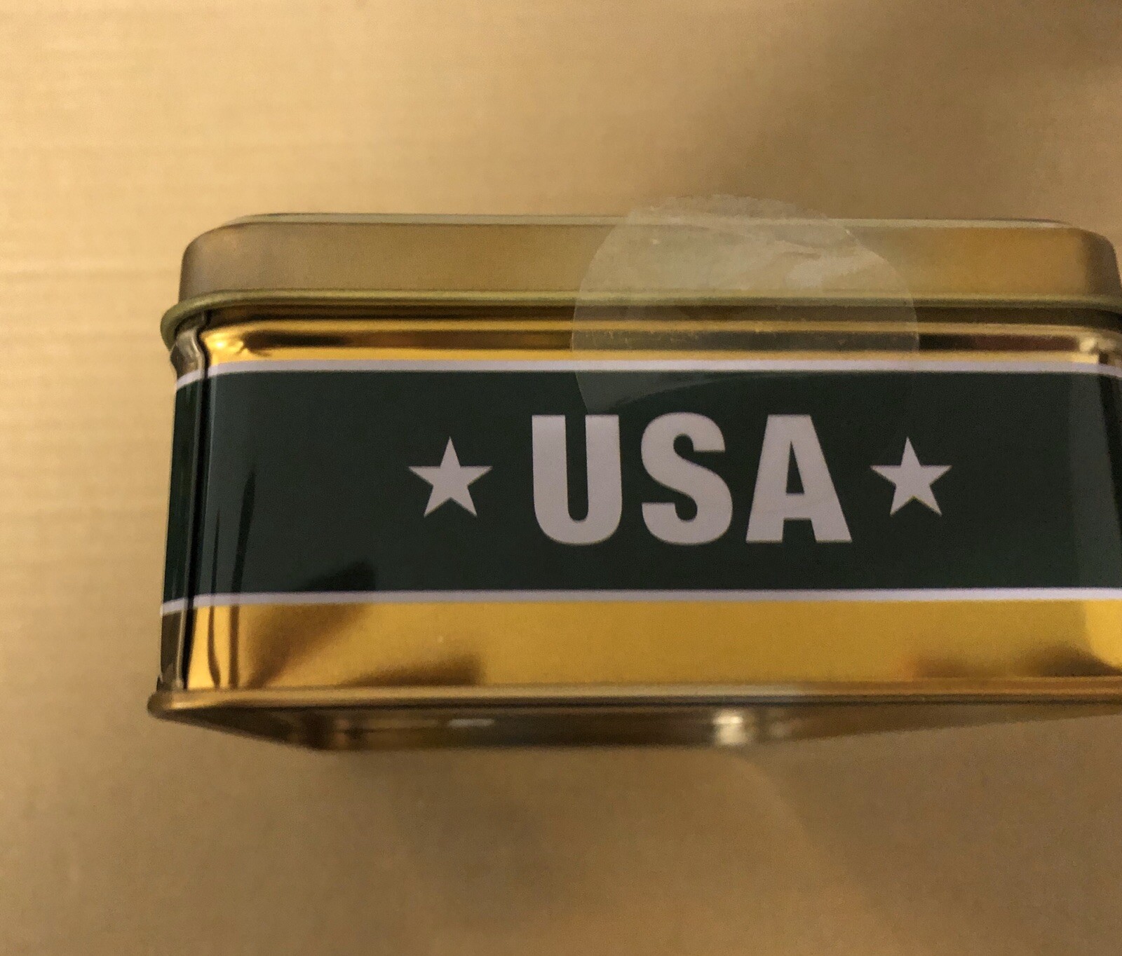 Bartons Chocolate Million Dollar Bar Collectible Tin USA Hinged Mint