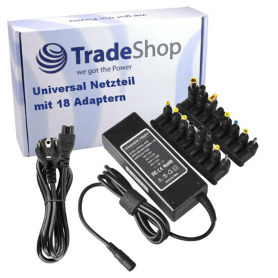 Universal Ladegerät Netzteil inkl. Adapter für viele Laptops / Notebooks / 90W