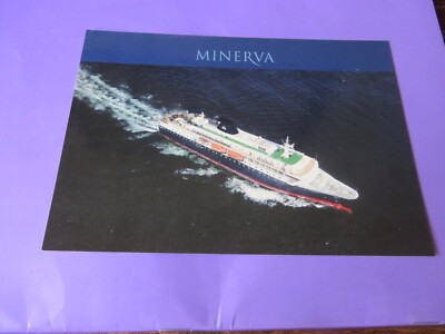 MV Minerva, Swan Hellenic Cruise Line. Postkarte.