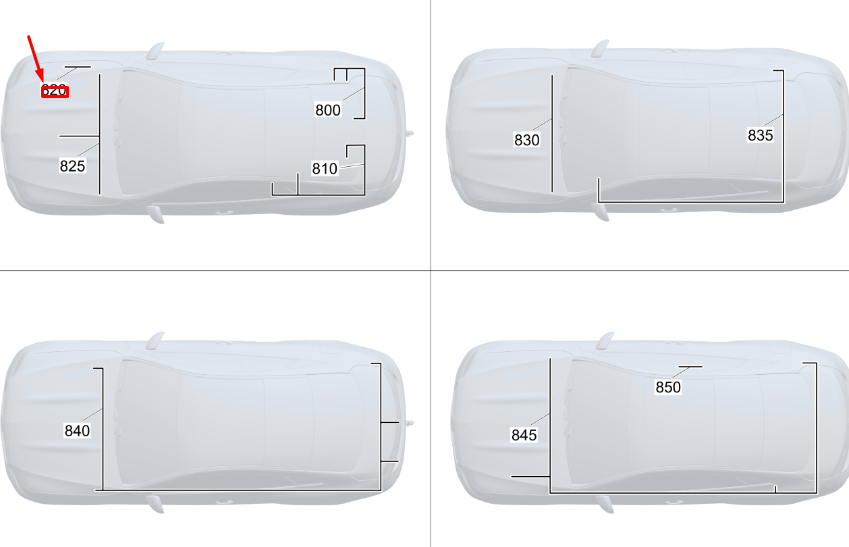Neu MB GLE W167 Hochvoltbatterie-Kabelbaum A1675402008 Original
