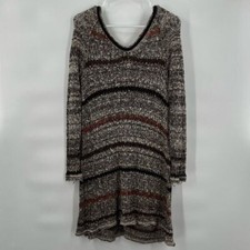 Free People striped sweater dress long sleeve size SP