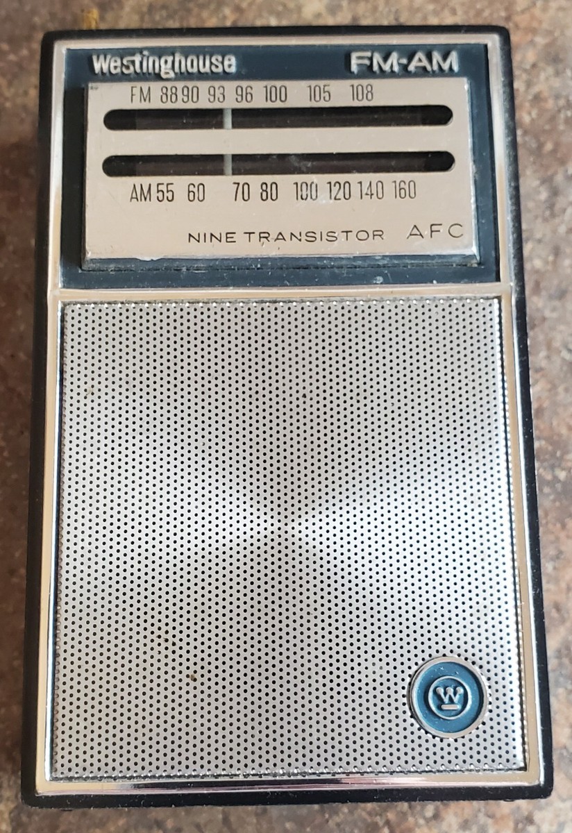 Vintage Westinghouse Nine Transistor radio am/fm AFC | eBay